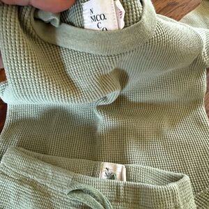 Kids Green Matching Set